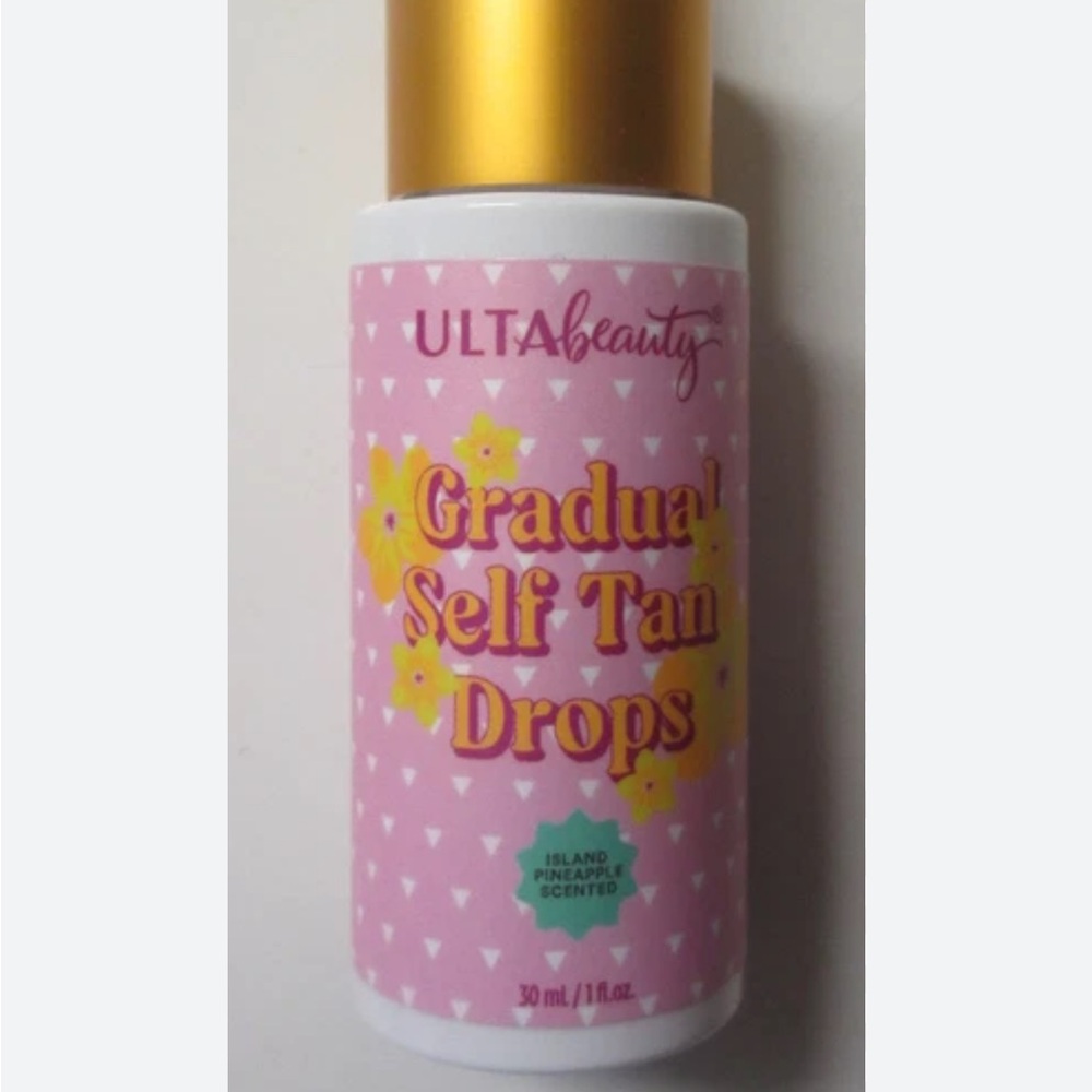 Ulta Beauty Self Tan Drops - Pink and Gold